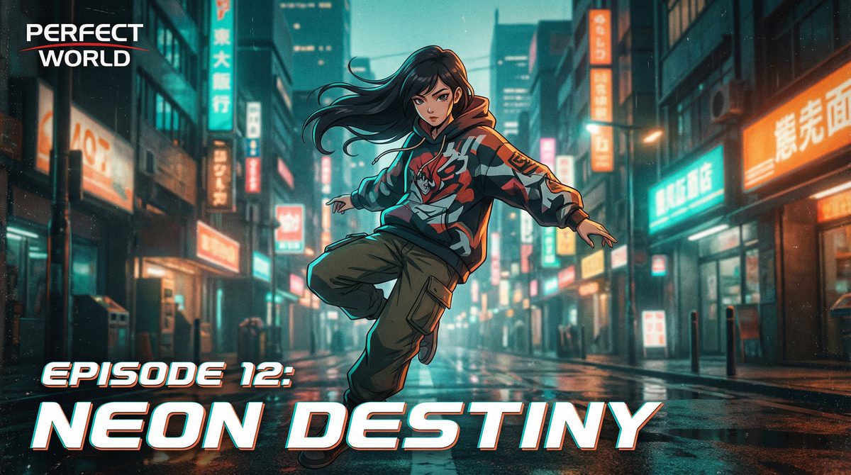 抖音风作品：霓虹都市夜行记